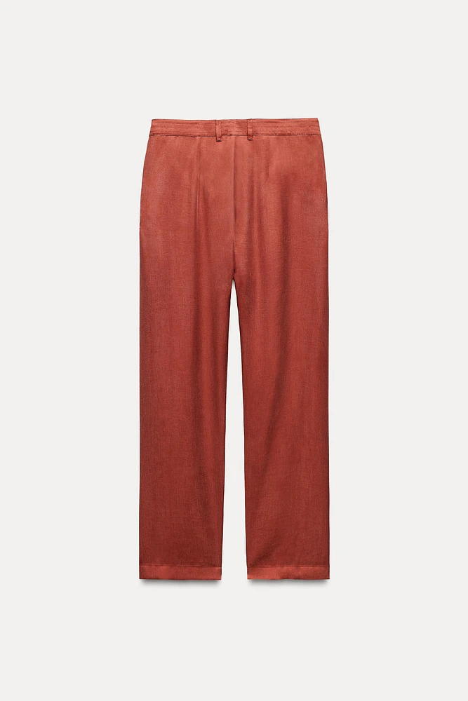 FLOWY PLEATED PANTS ZW COLLECTION