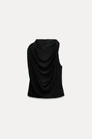 DRAPED TOP ZW COLLECTION