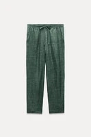 100% RAMIE PAJAMA PANTS ZW COLLECTION