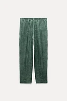 100% RAMIE PAJAMA PANTS ZW COLLECTION