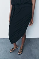 DRAPED HALTER DRESS ZW COLLECTION