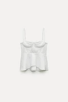 ZW COLLECTION BUSTIER TOP