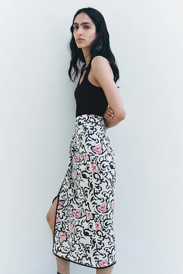 PRINTED PAREO SKIRT ZW COLLECTION