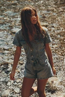 TRF DENIM MINI DRESS