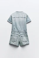 TRF DENIM MINI DRESS