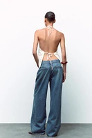 TRF HIGH-WAISTED PANTS WITH DARTS