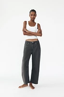 RELAXED MID-RISE BALLOON TRF JEANS