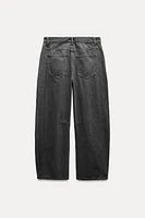 RELAXED MID-RISE BALLOON TRF JEANS