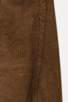 DRAWSTRING CORDUROY PANTS