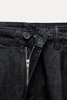 TRF DENIM PANTS WITH DARTS