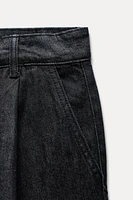 TRF DENIM PANTS WITH DARTS