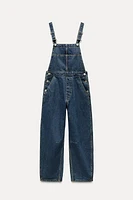 LONG TRF BAGGY DENIM JUMPSUIT