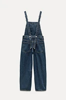 LONG TRF BAGGY DENIM JUMPSUIT