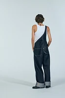 TRF LONG DENIM OVERALLS