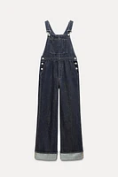 TRF LONG DENIM OVERALLS