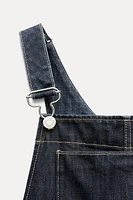 TRF LONG DENIM OVERALLS