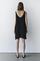 SHORT STRAPPY DRESS ZW COLLECTION