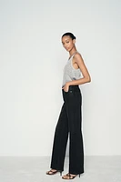 Z1975 HIGH RISE LONG LENGTH STRAIGHT CUT JEANS