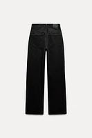 Z1975 HIGH RISE LONG LENGTH STRAIGHT CUT JEANS