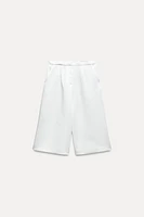 SATIN EFFECT SHORTS ZW COLLECTION