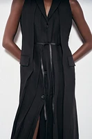 BELTED VEST DRESS ZW COLLECTION