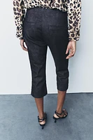 MID WAIST CAPRI PANTS ZW COLLECTION