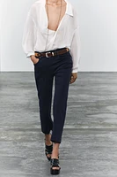 ZW COLLECTION HIGH WAIST CROPPED BOOTCUT JEANS