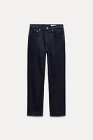 ZW COLLECTION HIGH WAIST CROPPED BOOTCUT JEANS