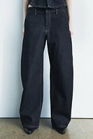 ZW COLLECTION MID-RISE BALLOON JEANS