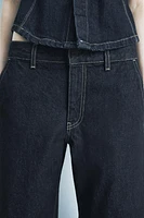 ZW COLLECTION MID-RISE BALLOON JEANS