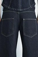 ZW COLLECTION MID-RISE BALLOON JEANS