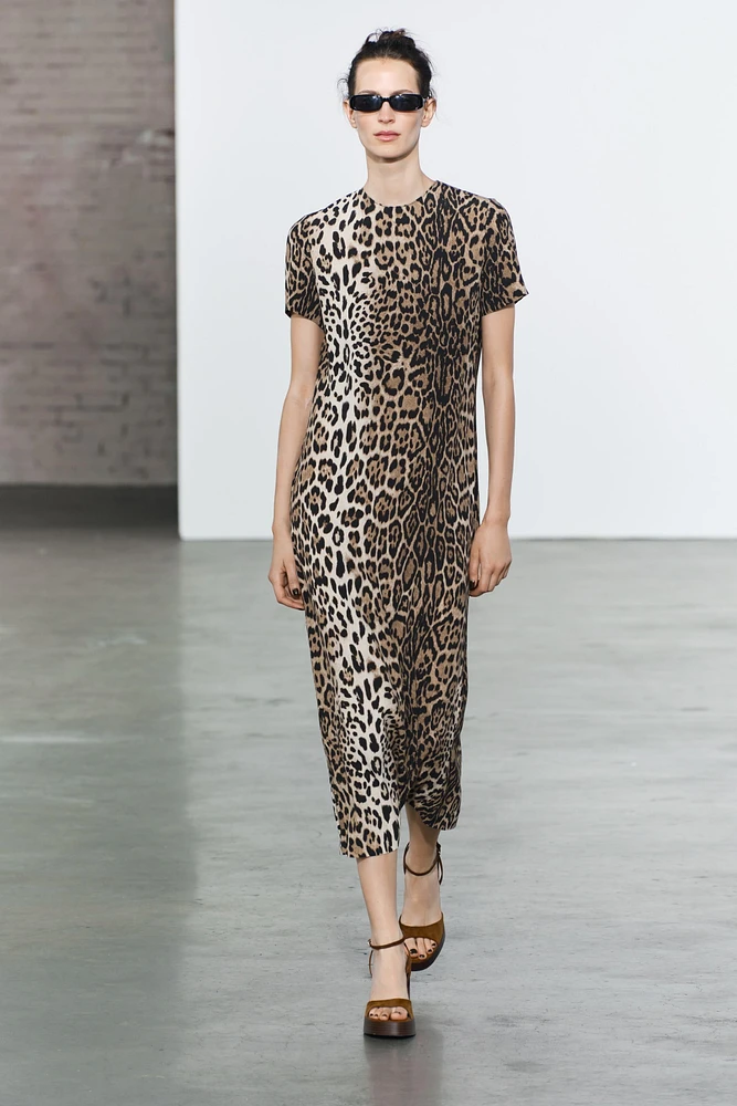 ANIMAL PRINT DRESS ZW COLLECTION