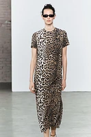 ANIMAL PRINT DRESS ZW COLLECTION