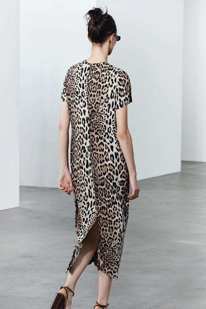 ANIMAL PRINT DRESS ZW COLLECTION