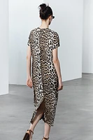 ANIMAL PRINT DRESS ZW COLLECTION