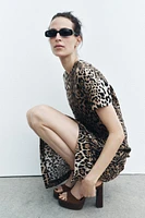 ANIMAL PRINT DRESS ZW COLLECTION