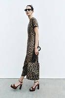 ANIMAL PRINT DRESS ZW COLLECTION