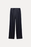 LINEN BLEND PANTS