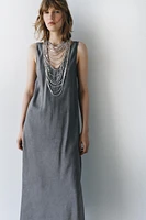 ZW COLLECTION 100% SILK SLIP DRESS