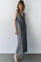 ZW COLLECTION 100% SILK SLIP DRESS