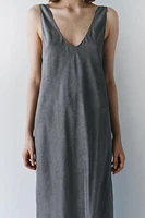 ZW COLLECTION 100% SILK SLIP DRESS