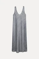 ZW COLLECTION 100% SILK SLIP DRESS