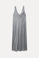 ZW COLLECTION 100% SILK SLIP DRESS