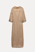 STRIPED MIDI DRESS ZW COLLECTION