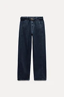 STRAIGHT CUT MID RISE JEANS ZW COLLECTION