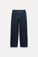 STRAIGHT CUT MID RISE JEANS ZW COLLECTION