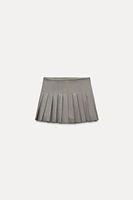 PLEATED SKORT