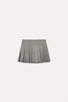 PLEATED SKORT