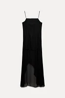 ZW COLLECTION LONG CONTRAST DRESS