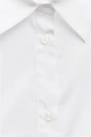 POPLIN SHIRT WITH DOUBLE BELT